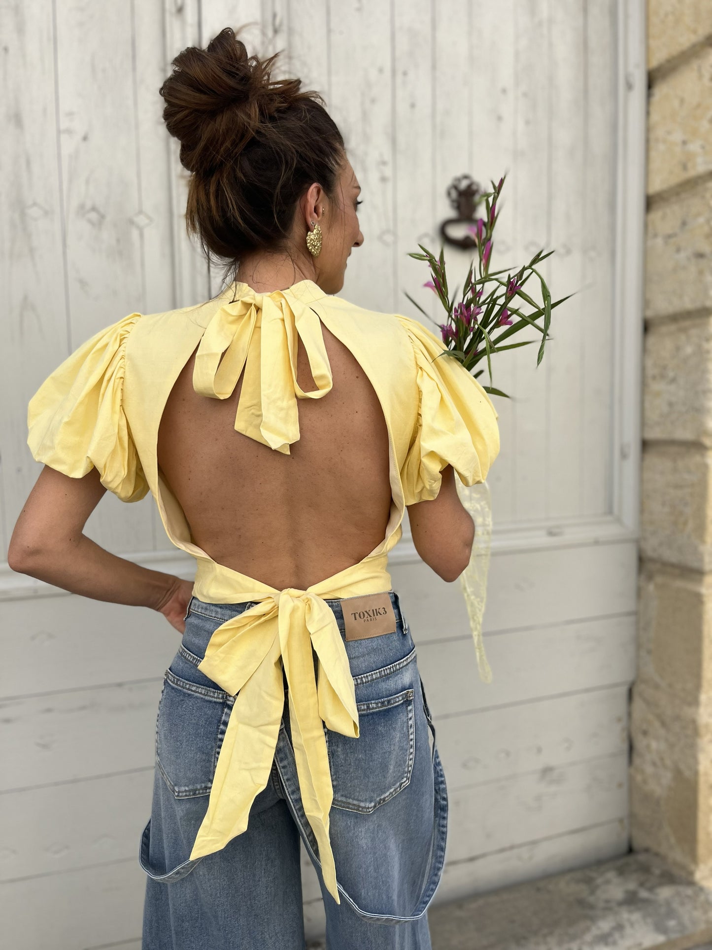 Blouse HOLLY dos nu