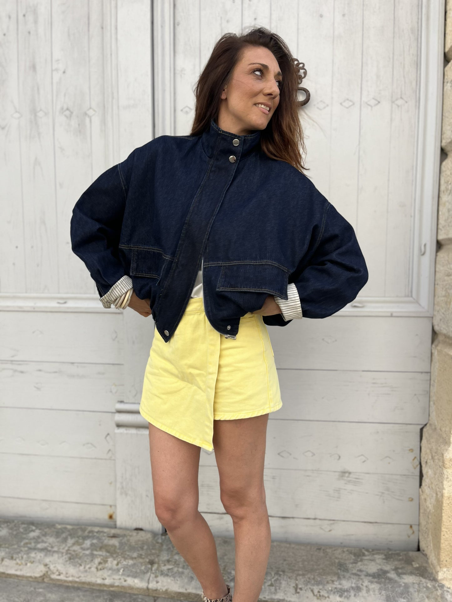 Veste en jean DEL'