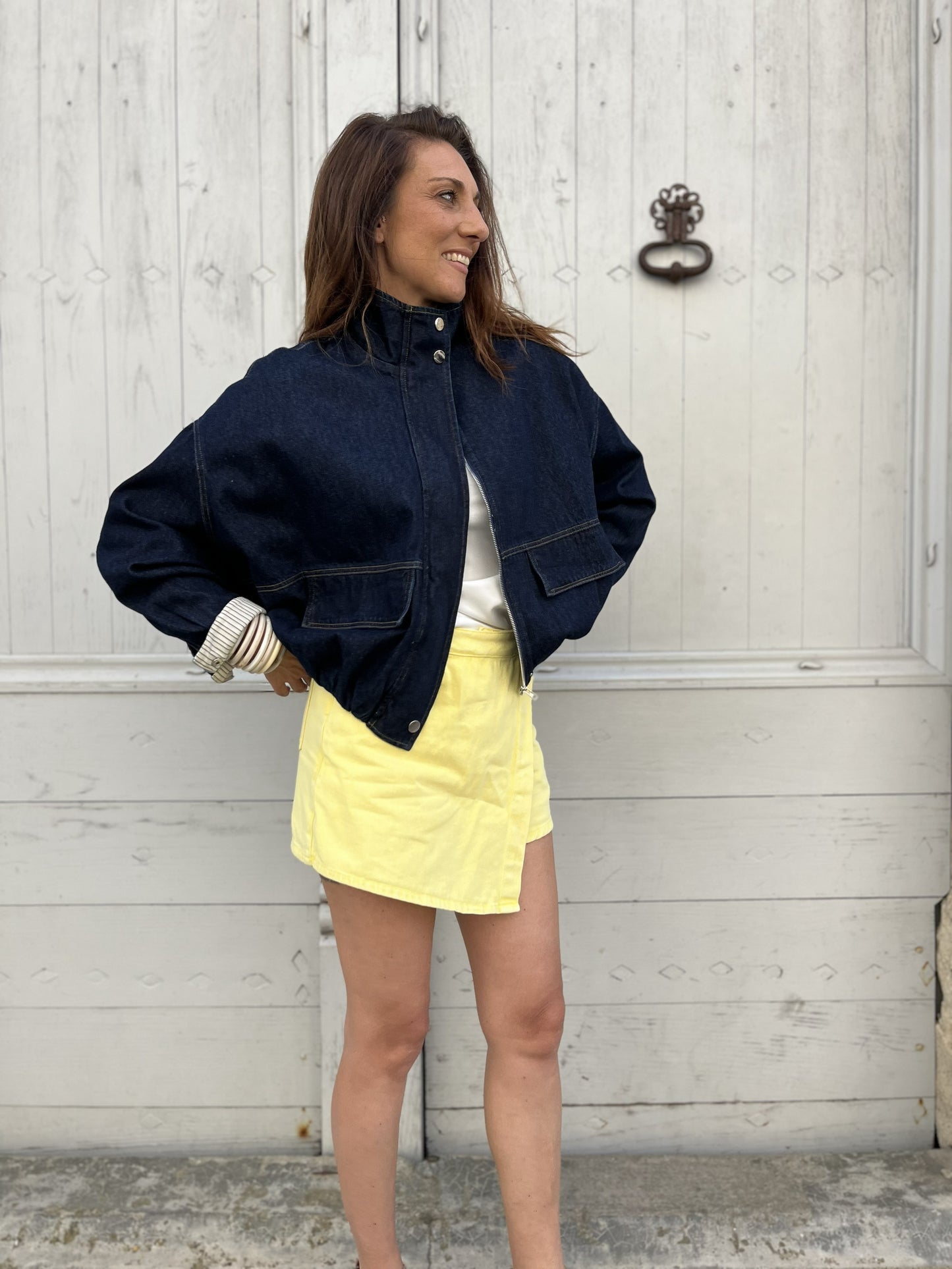 Veste en jean DEL'