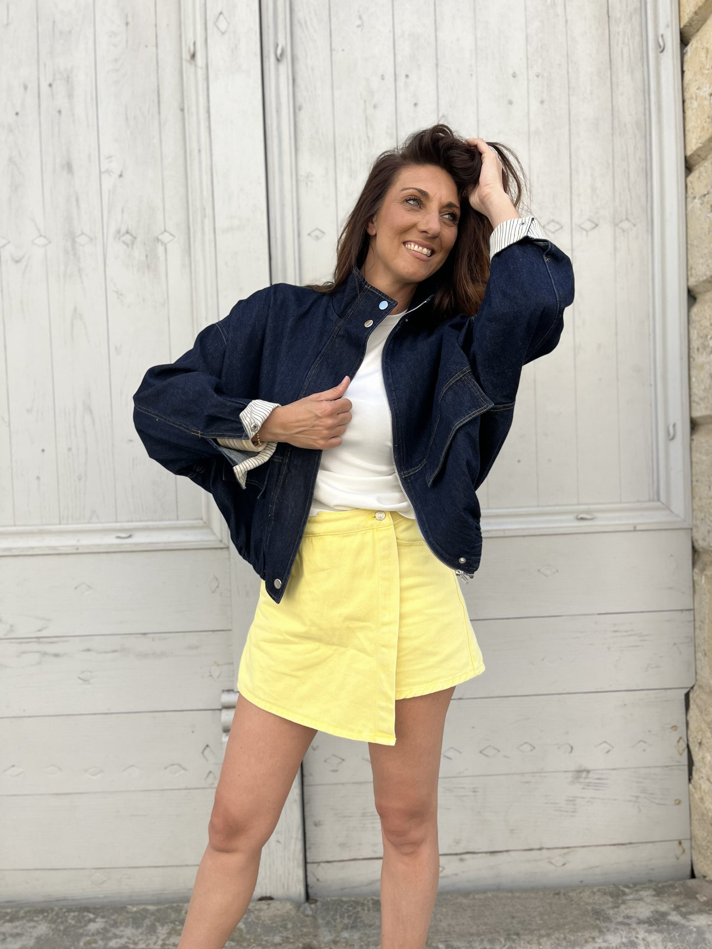 Veste en jean DEL'