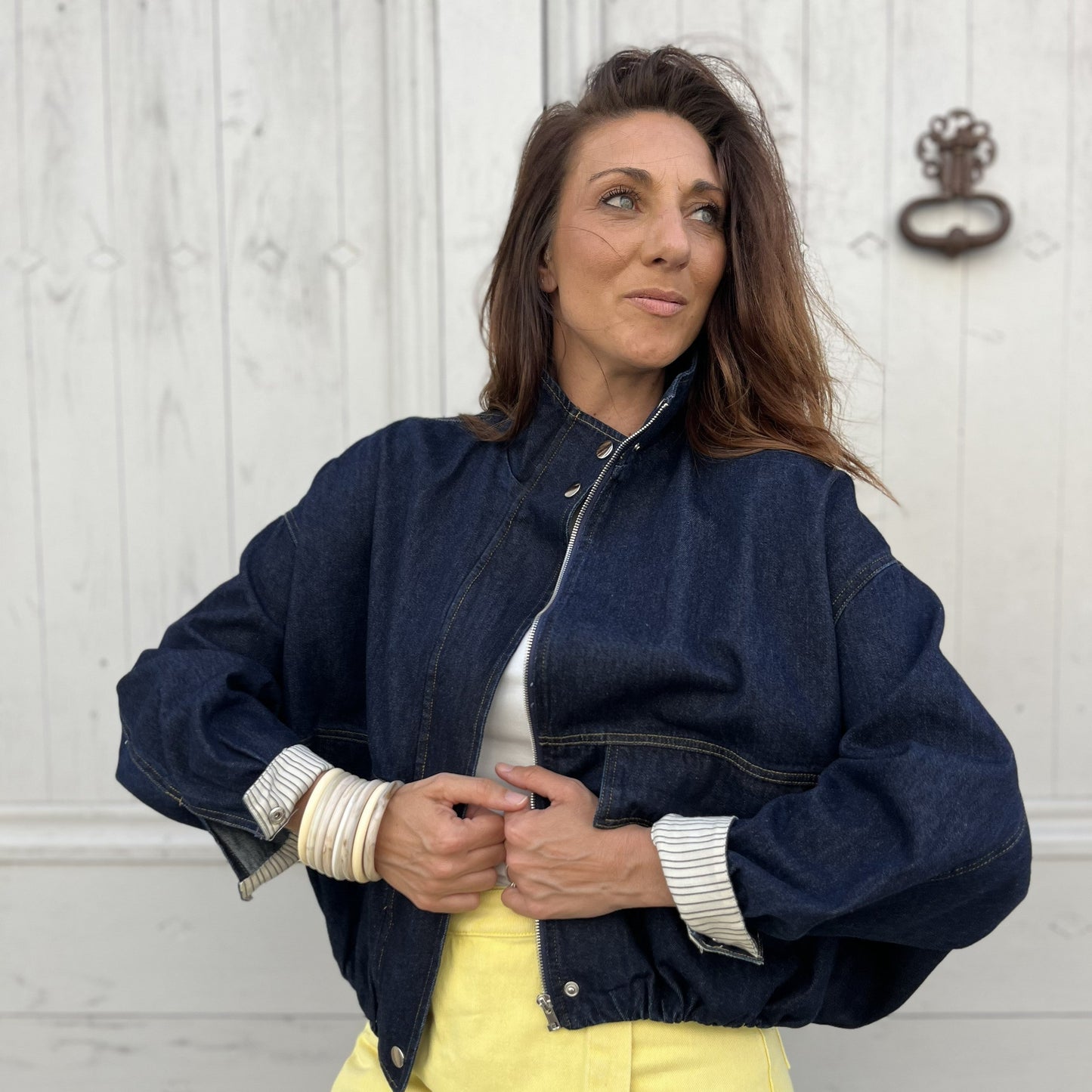 Veste en jean DEL'