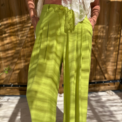 Pantalon NINO vert