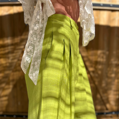 Pantalon NINO vert