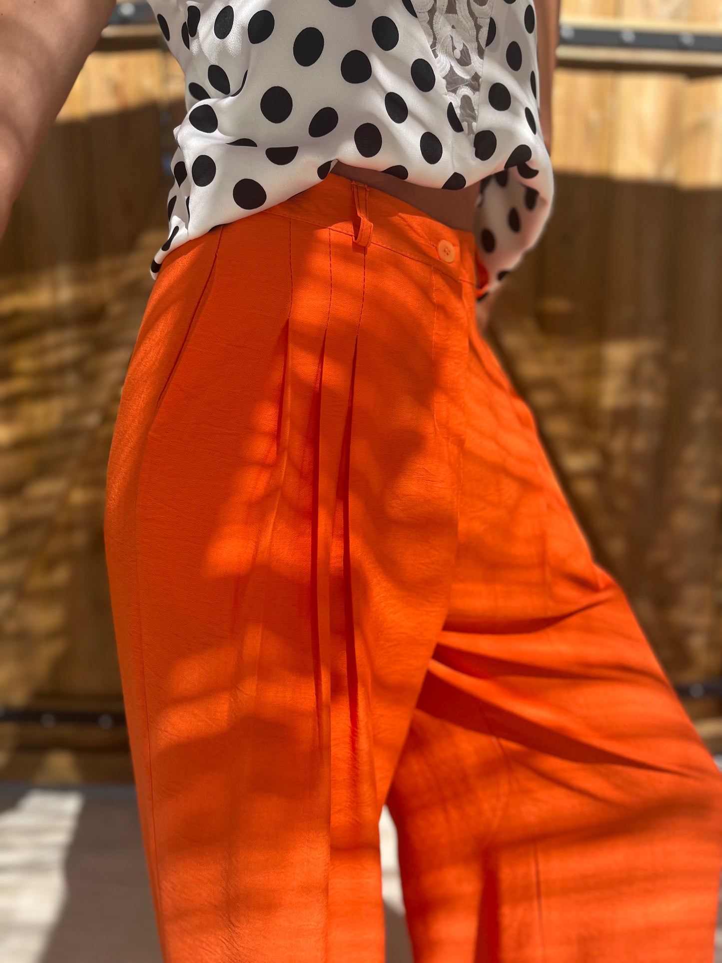 Pantalon NINO orange