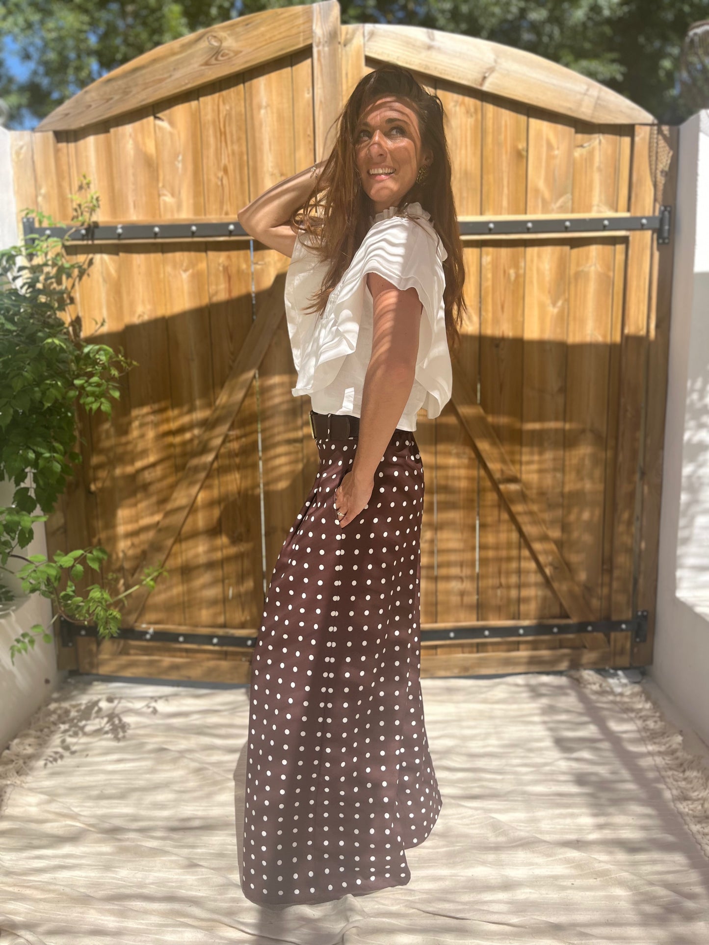 Pantalon ITALIA Chocolat