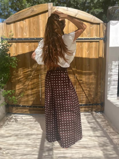 Pantalon ITALIA Chocolat