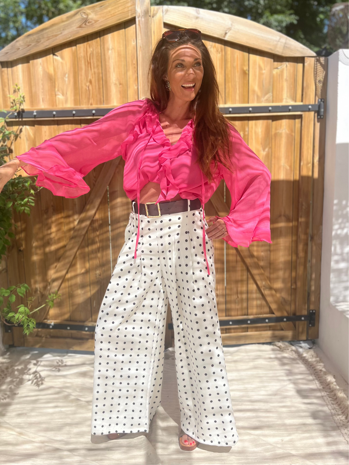 Pantalon ITALIA Blanc