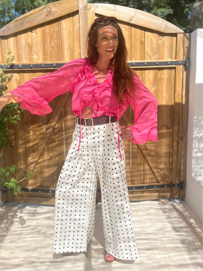 Pantalon ITALIA Blanc