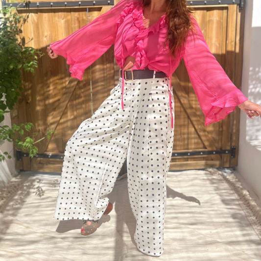 Pantalon ITALIA Blanc