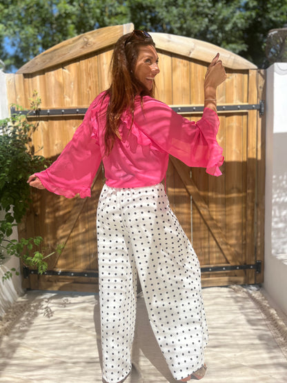 Pantalon ITALIA Blanc