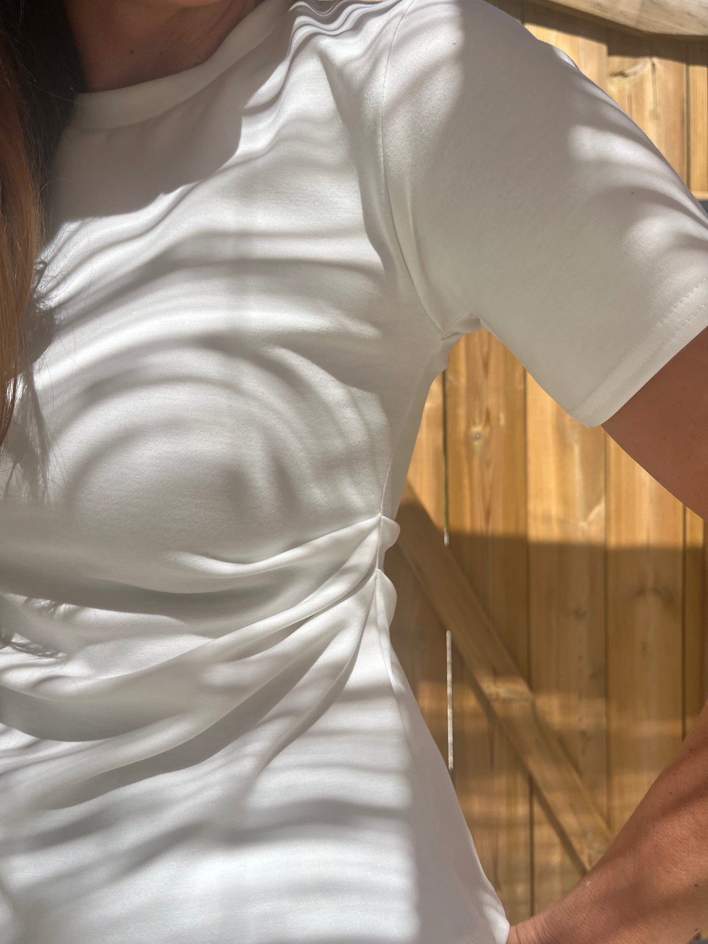 Tee-shirt cintré Blanc