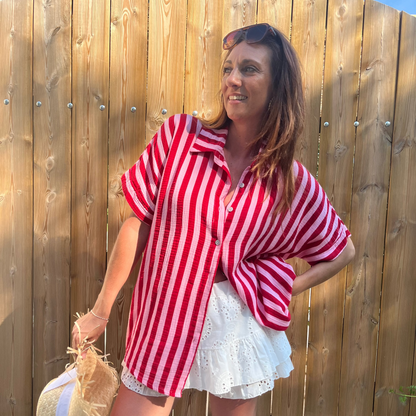 Chemise FRAISE Gaze de coton