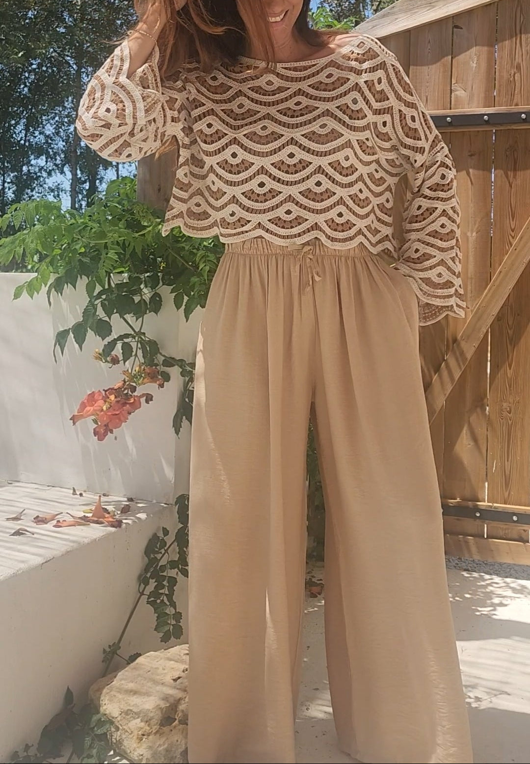 Pantalon DARIO Sable