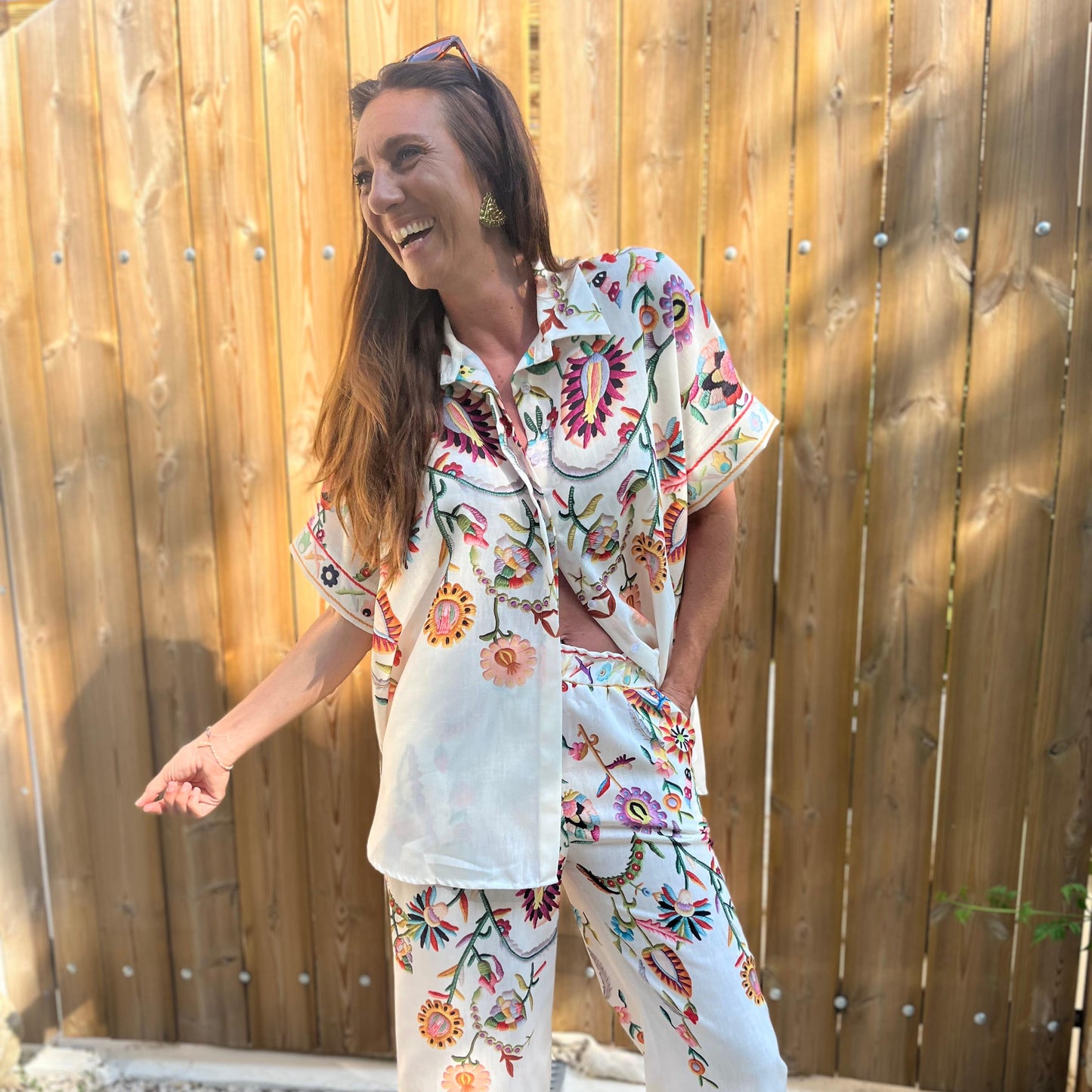 Chemise FLORANA Manche courte